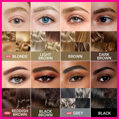 Curved Eyebrow Pen - 2-in-1 Microblading & Waterproof Finish