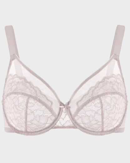 Enchante Unlined Lace Underwire Bra