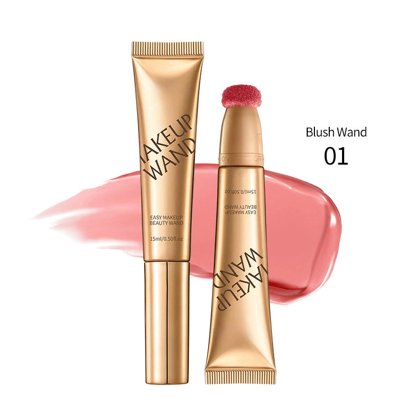✨"MUA’s Secret! Multi-Tasking Liquid Blush Stick – Brightens Tear Troughs & Smile Lines in One Swipe"