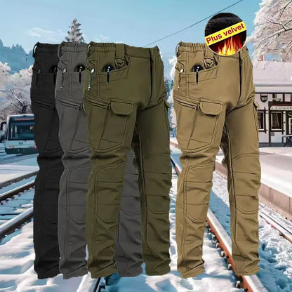 Windproof Warm Men's Outdoor Military Tactical Pants
