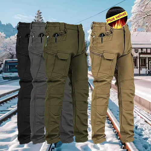 Windproof Warm Men's Outdoor Military Tactical Pants