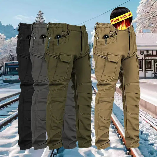 Windproof Warm Men's Outdoor Military Tactical Pants