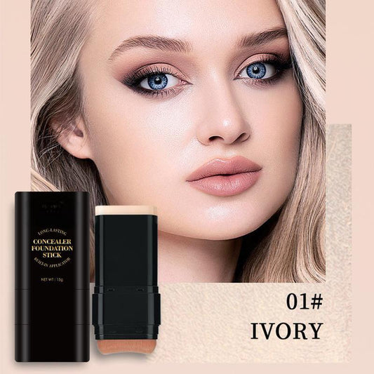 ✨ "Base Makeup Duo｜Concealer Foundation Stick + Blush Highlighter Stick Set"