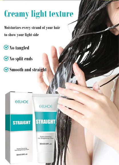 Silk & Keratin Hair Straightening Cream