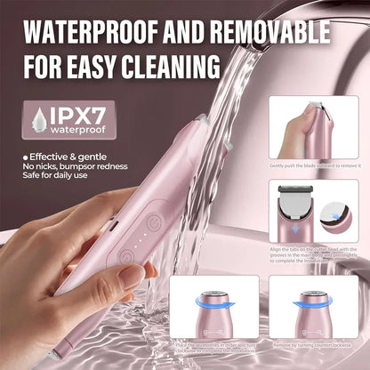 2-in-1 Painless Bikini Hair Trimmer