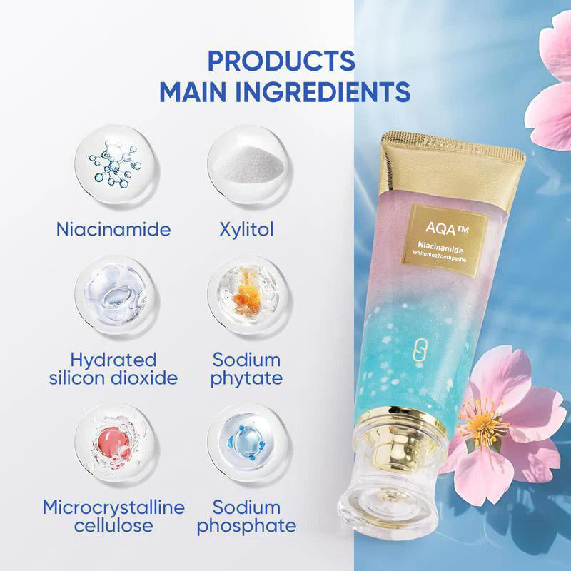 60% OFF Nicotinamide Whitening Toothpaste