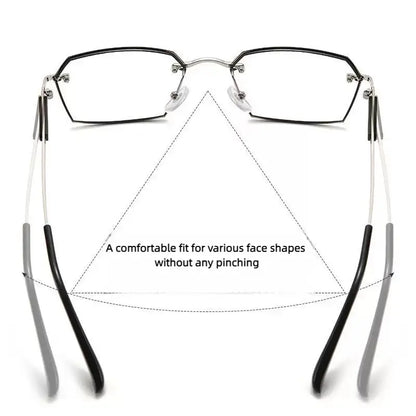 Anti-Blue Light Presbyopia Glasses，Unisex，Lightweight, Comfortable Fit,，Auto Zoom,，for Reading, Computer or TV