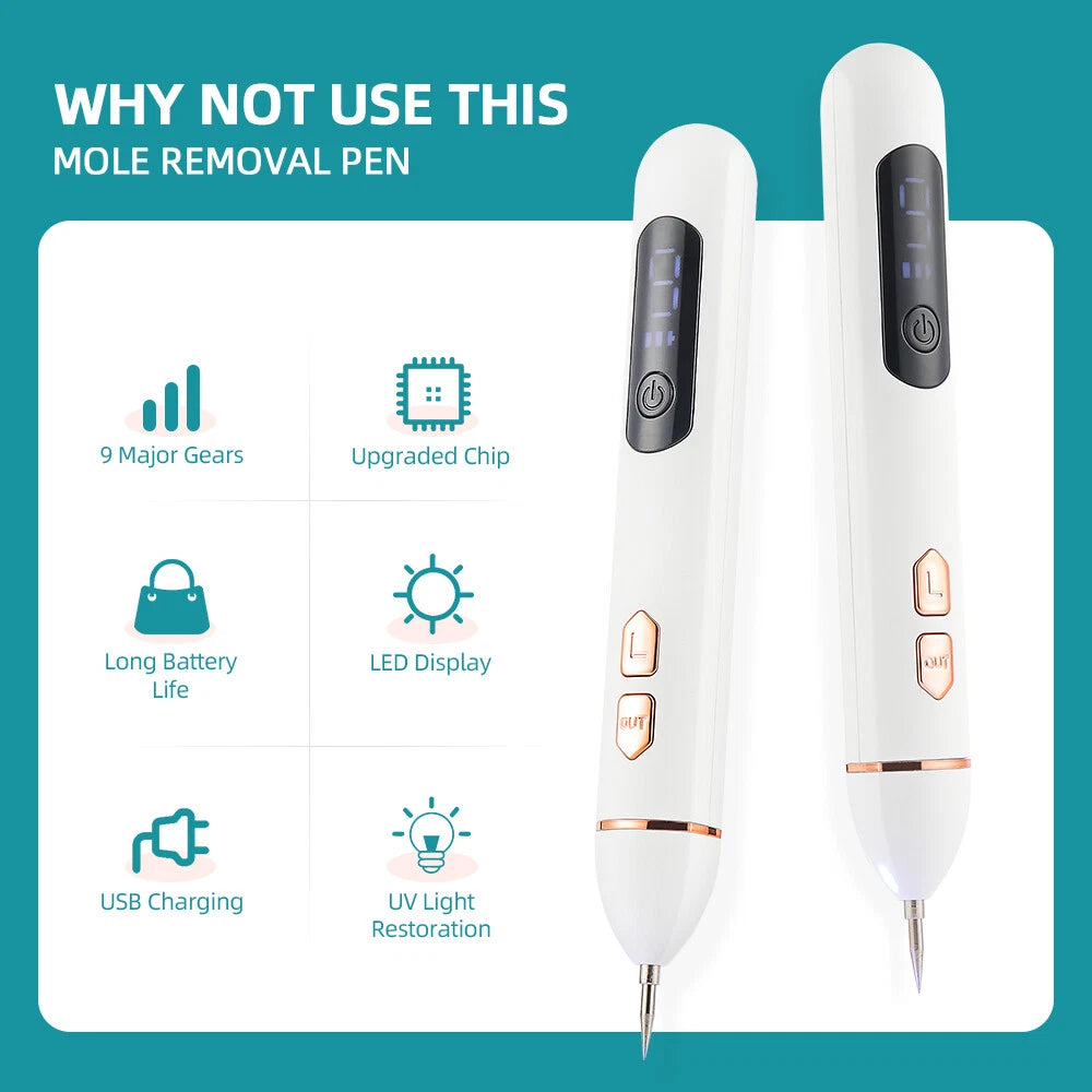 At-Home Laser Mole & Freckle Remover Pen – Traceless Spot Treatment