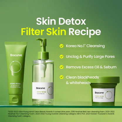Pore Perfection Trio | Deep Cleanse + Repair + Glow for Filter Skin" ✨