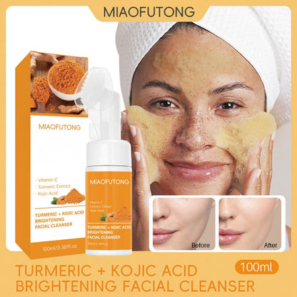 🍋✨"Lemon Turmeric Face & Body Set - Soap + Foam Cleanser"