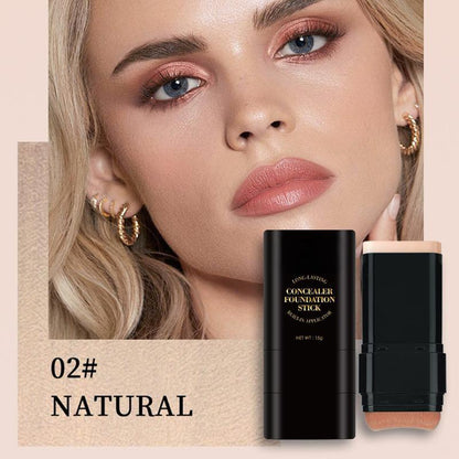 ✨ "Base Makeup Duo｜Concealer Foundation Stick + Blush Highlighter Stick Set"