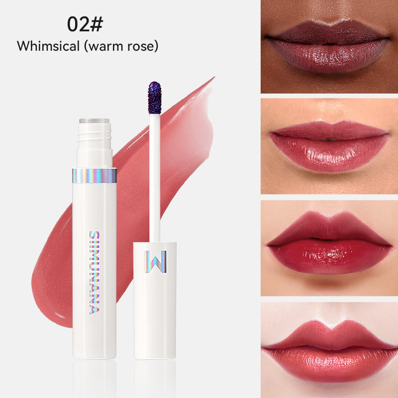 Peel-off lip glaze, non-stick, long-lasting moisturizing