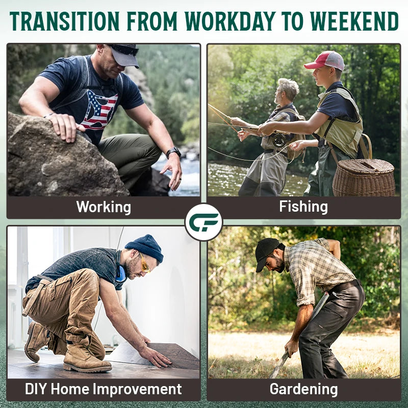 Men's Military Cargo Tactical Pants Ripstop Lightweight Cotton Stretch Combat Outdoor Hiking Pants