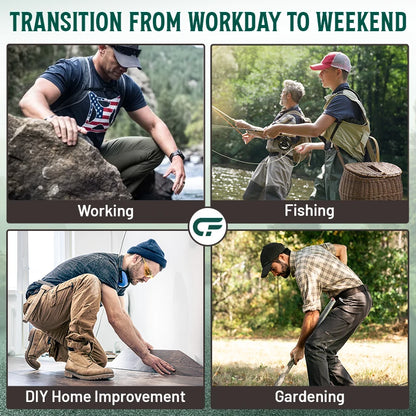 Men's Military Cargo Tactical Pants Ripstop Lightweight Cotton Stretch Combat Outdoor Hiking Pants