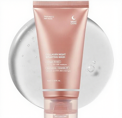 🌟 "Bye-Bye Dullness! Kojic Acid Overnight Mask Gently Exfoliates as You Sleep."