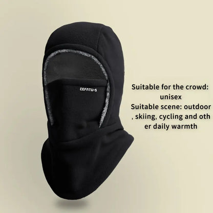 Winter Warmth 2-in-1 Hat & Face Mask - Windproof