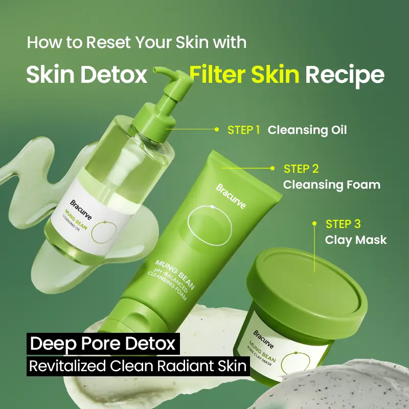 Pore Perfection Trio | Deep Cleanse + Repair + Glow for Filter Skin" ✨