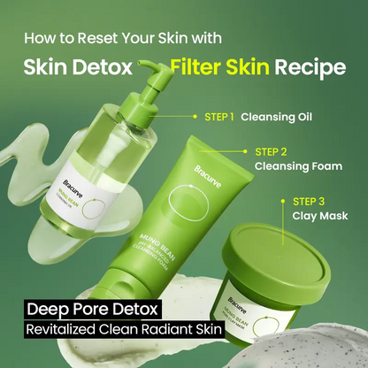 Pore Perfection Trio | Deep Cleanse + Repair + Glow for Filter Skin" ✨