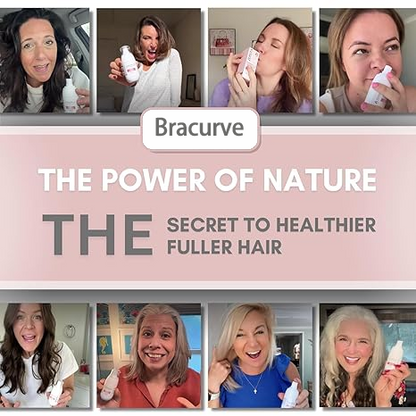 🌱 H-Regrow Hair Growth Spray | Rice Water & Biotin for Thinning Scalp