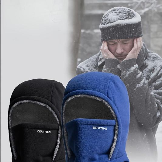 Winter Warmth 2-in-1 Hat & Face Mask - Windproof