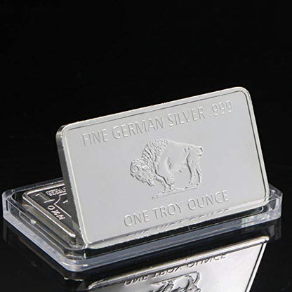 Germany Buffalo Silver Bar ( 1 Troy Ounce )