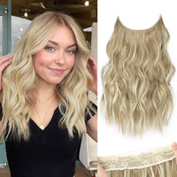 16 Inch Light Brown mix Highlight Blonde