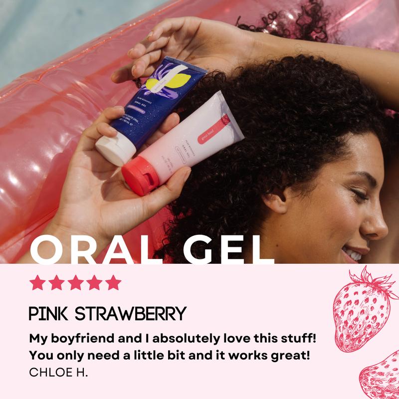 Oral Gel - Pink Strawberry