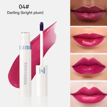 Peel-off lip glaze, non-stick, long-lasting moisturizing