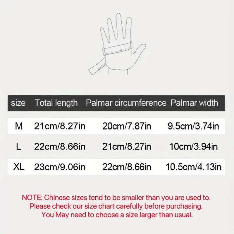 Outdoor Winter Gloves, Touchscreen and Windproof Full-Finger Gloves for Sports, Travel, and Daily Activities