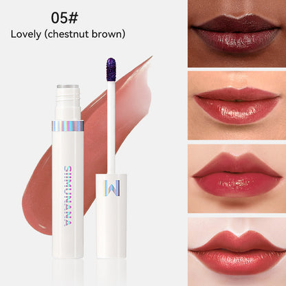 Peel-off lip glaze, non-stick, long-lasting moisturizing