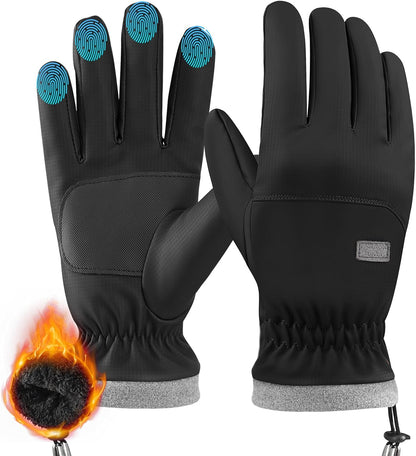 Winter Thermal Gloves – Waterproof, Touchscreen & Anti-Slip for Skiing/Cycling