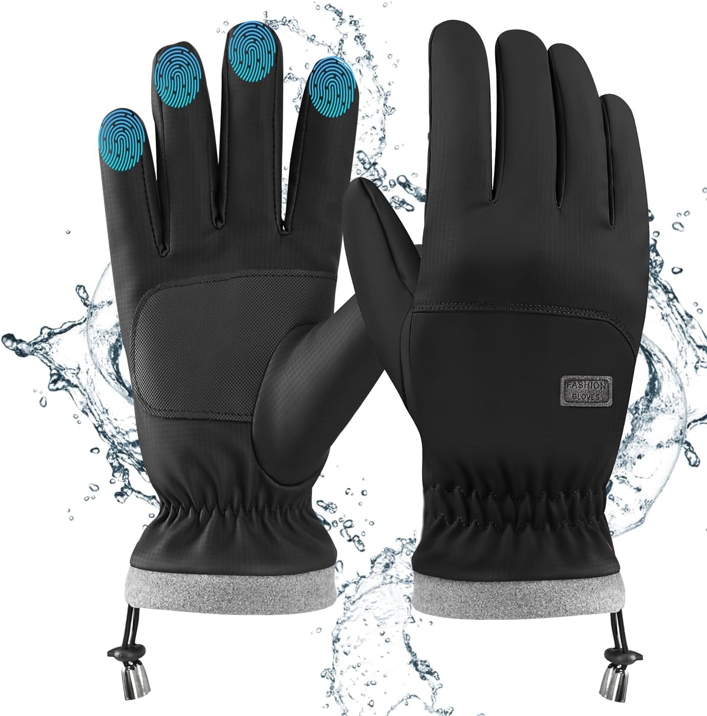 Winter Thermal Gloves – Waterproof, Touchscreen & Anti-Slip for Skiing/Cycling