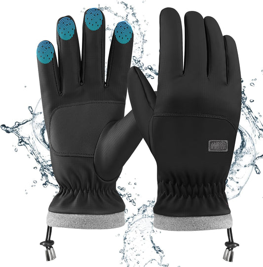 Winter Thermal Gloves – Waterproof, Touchscreen & Anti-Slip for Skiing/Cycling