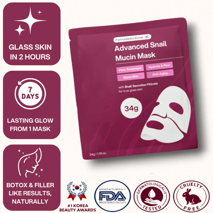 Advanced Snail 96 Mucin Face Mask