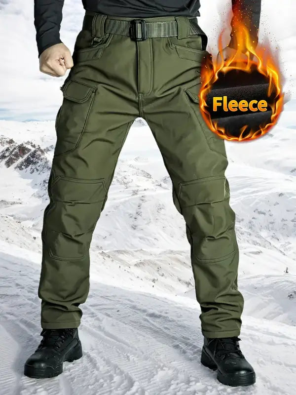 Windproof Warm Men's Outdoor Military Tactical Pants
