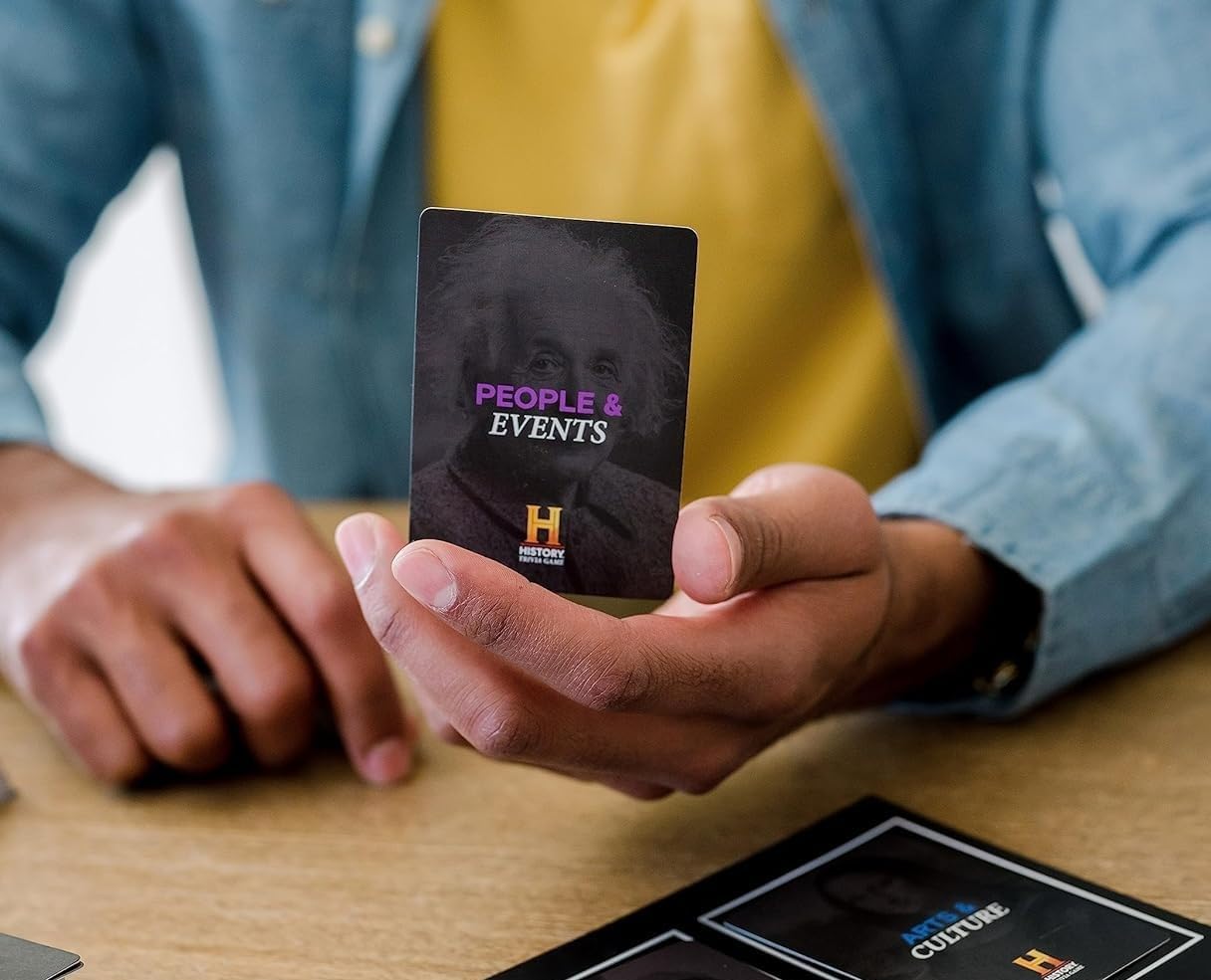 History Trivia Card Game – General Knowledge Challenge for Adults, Teens & Family Game Night