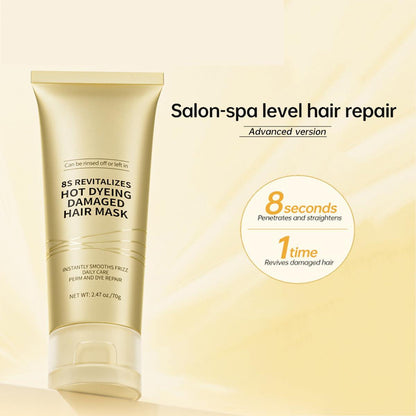 ✨ "8-Second Miracle! Pro Keratin Hair Mask – Instantly Repairs Heat/Dye Damage, Silences Frizz & Rescues Straw-Like Hair!" ✨