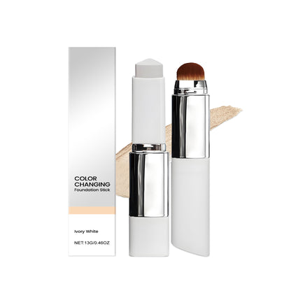 Cover Cream Stick Detachable Brush - Korean Skin Care Concealer Stick – Balm to Cream Foundation Makeup Stick