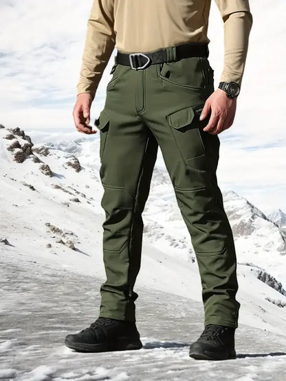 Windproof Warm Men's Outdoor Military Tactical Pants