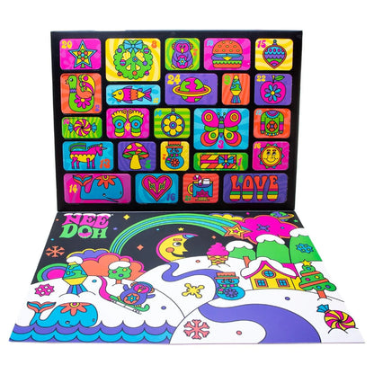 Christmas Advent Calendar 2025, 24 Days of Surprise Mini Squish Sensory Toys