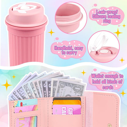 ✨ "Little Princess Dream Purse – 32PCS Pretend Play Set with Makeup, Phone & Glam Accessories!" ✨