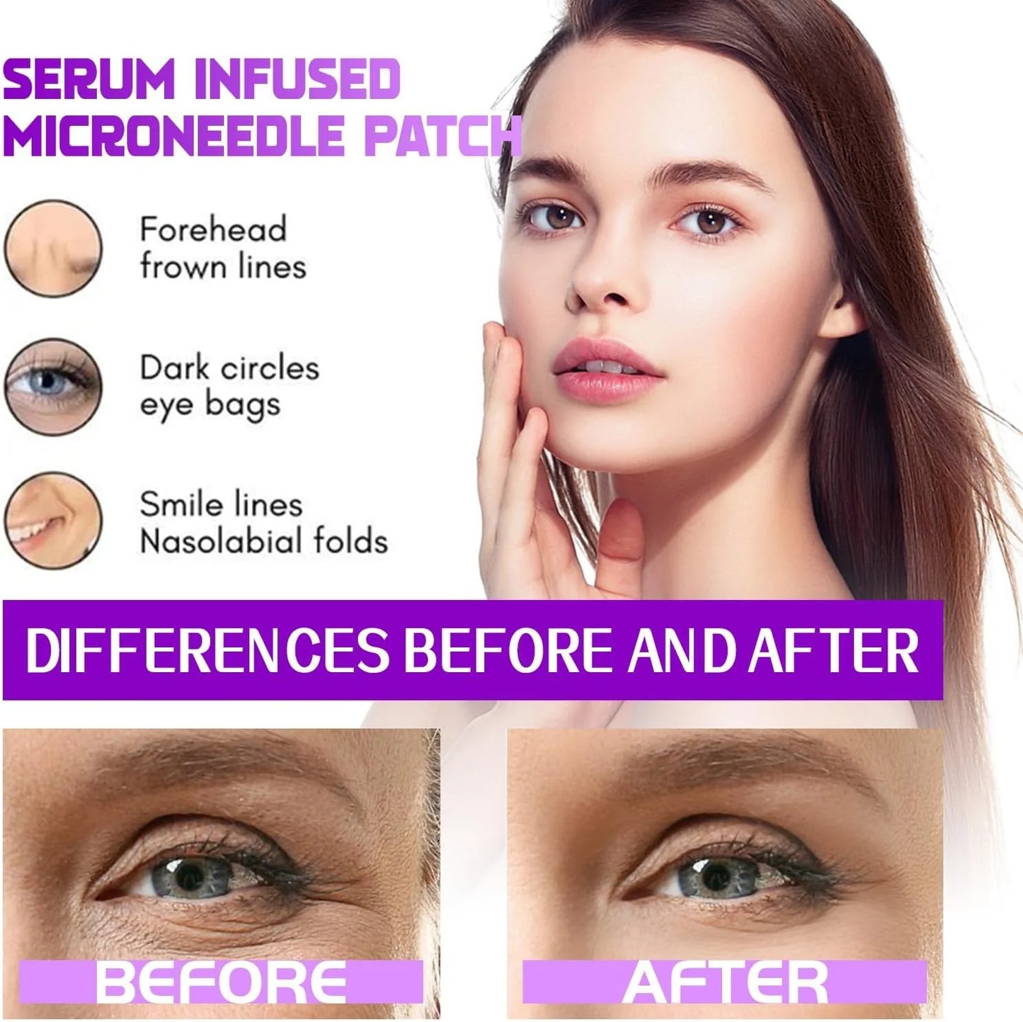 Micro Eye Patches, Under Eye Patches for Puffy Eyes and Dark Circles