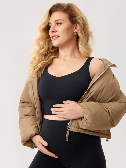 Nursing Crop Tank Top