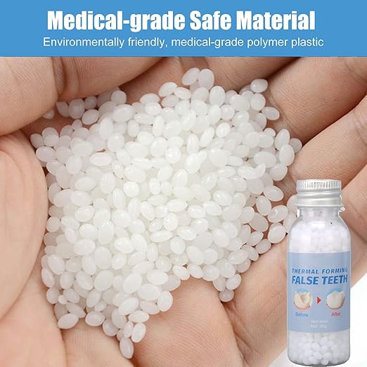 ✨ "Instant Smile Fix! Dental Repair Granules – Temporarily Fill Gaps & Secure Dentures in Minutes (30g, Energy Class A)" ✨