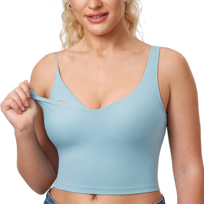 Nursing Crop Tank Top