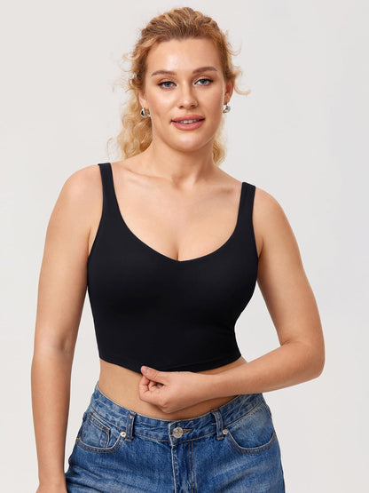 Nursing Crop Tank Top