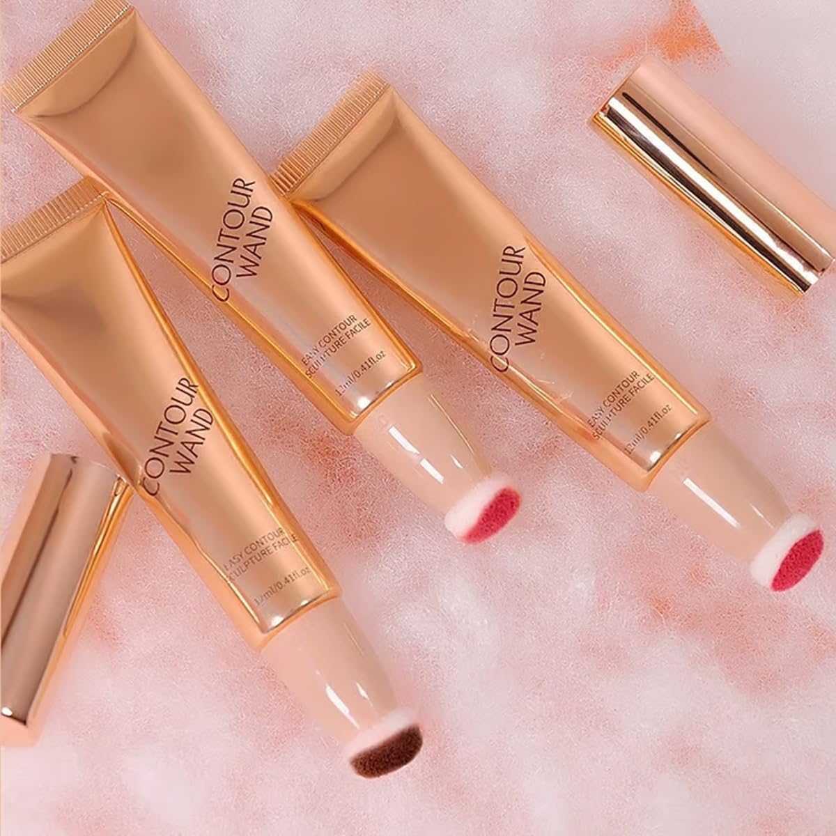 ✨"MUA’s Secret! Multi-Tasking Liquid Blush Stick – Brightens Tear Troughs & Smile Lines in One Swipe"
