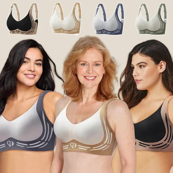 Anti-Sagging Support Shockproof Sports Fixed Cup Bra For Women
