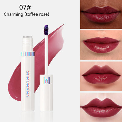 Peel-off lip glaze, non-stick, long-lasting moisturizing