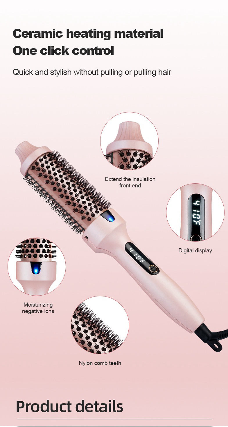 Fluffy comb straight comb curling iron straight curling iron